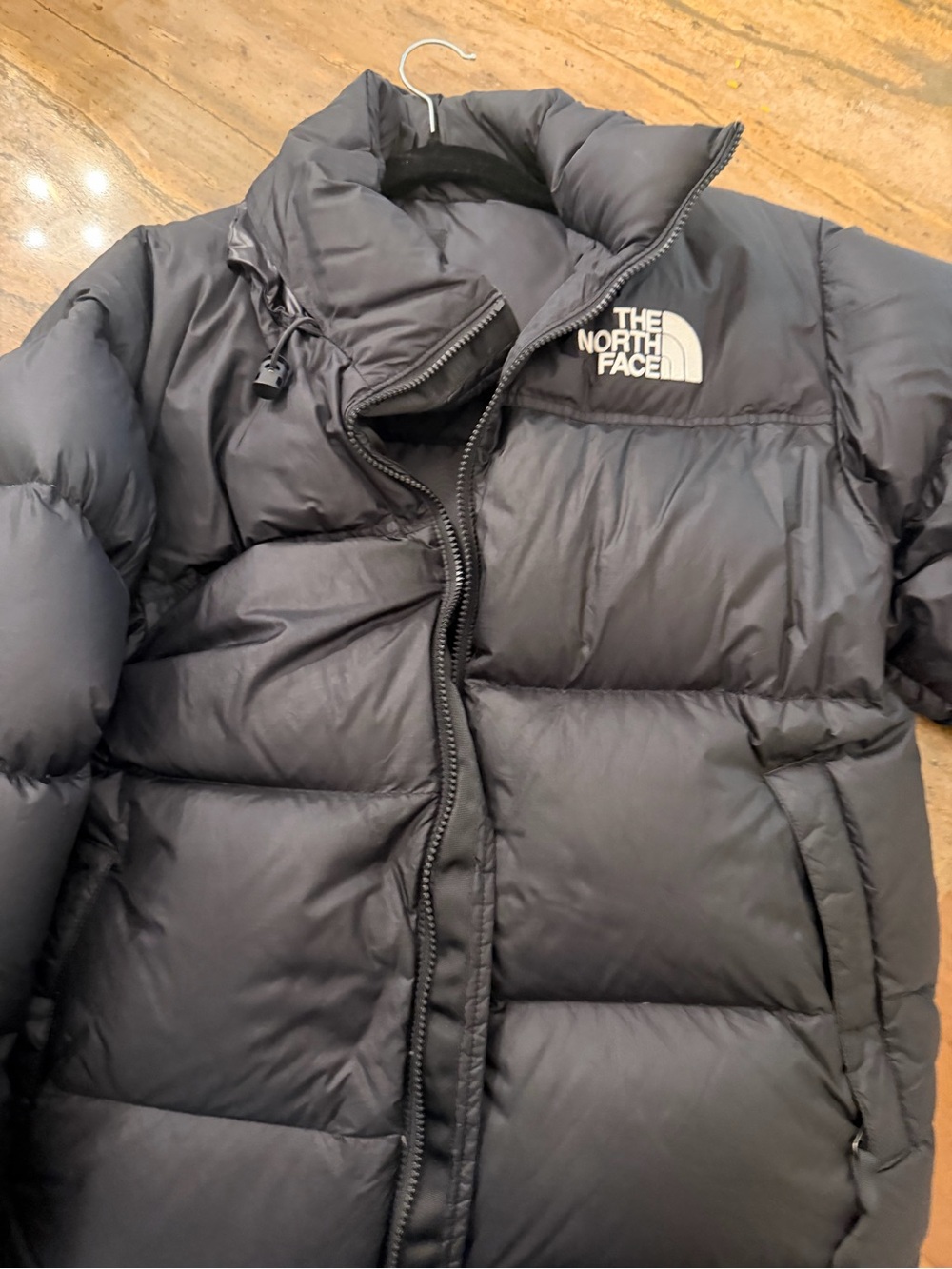 The North Face Mens Black Puffer Jacket 700